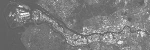 The ability to track traffic and marine conditions in The Netherlands' Port of Rotterdam, day and night, through all weather, shows Sentinel's promise for facilitating marine monitoring and management. The Port of Rotterdam is one of the world's busiest ports. © Copernicus Sentinel data 2014, processed by ESA.
