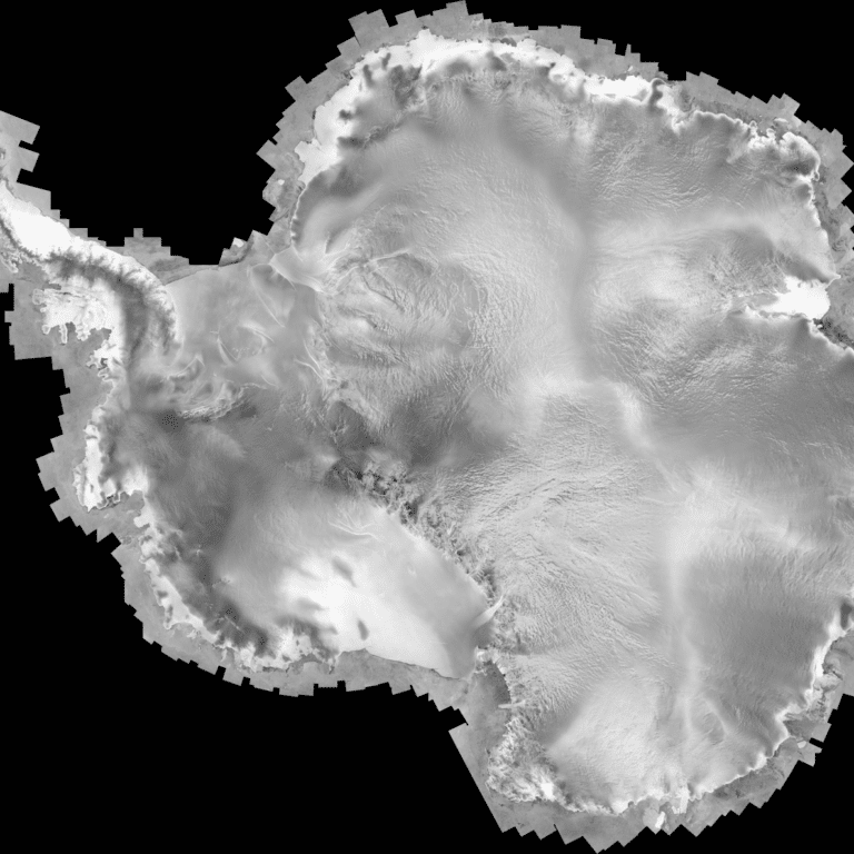radarsat-1 antarctica mosaic
