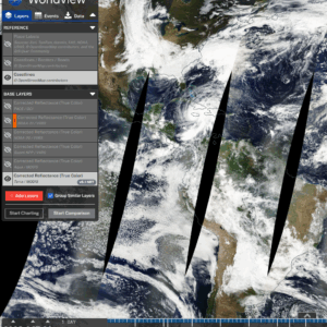 NASA Worldview screenshot