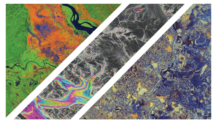 Graphic with several bands of