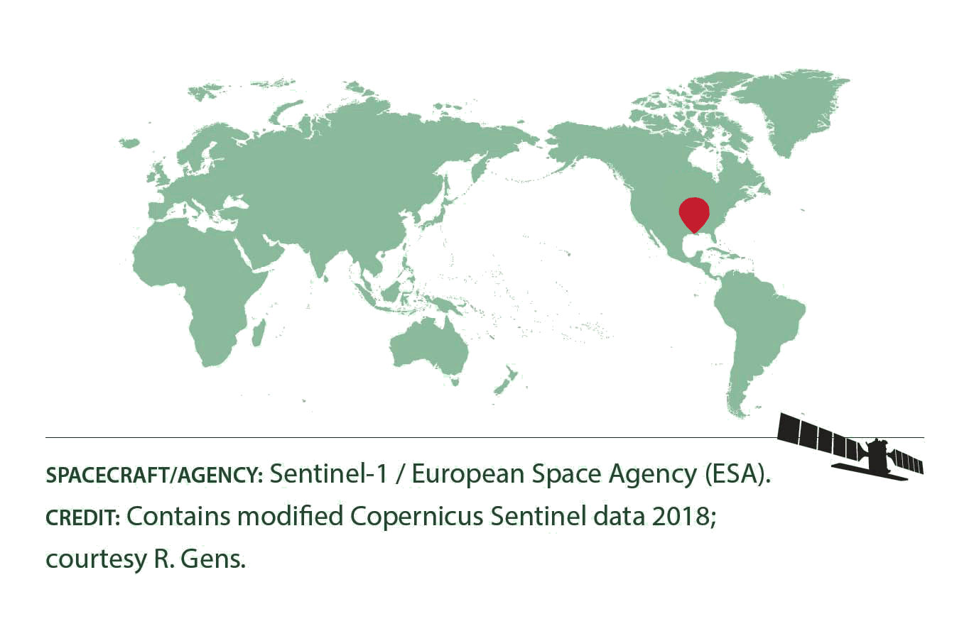 Mississippi River Location Map
