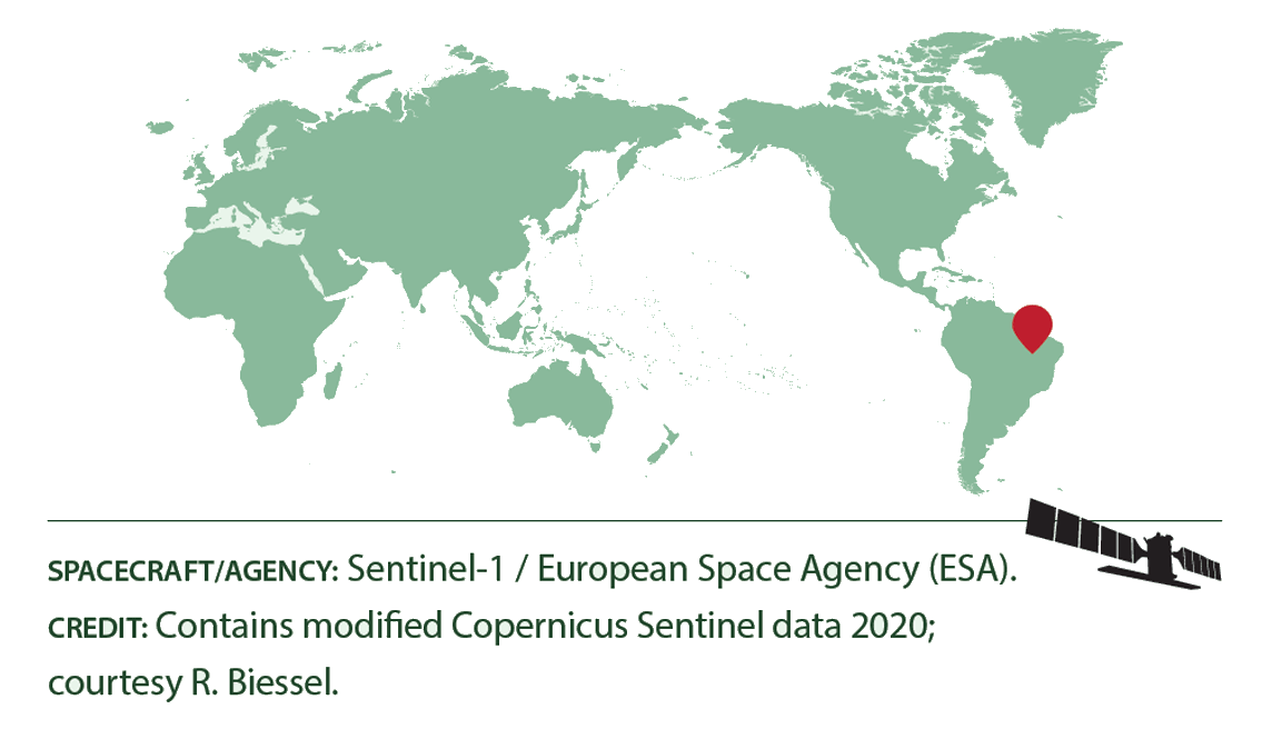 Location map of Brazil
