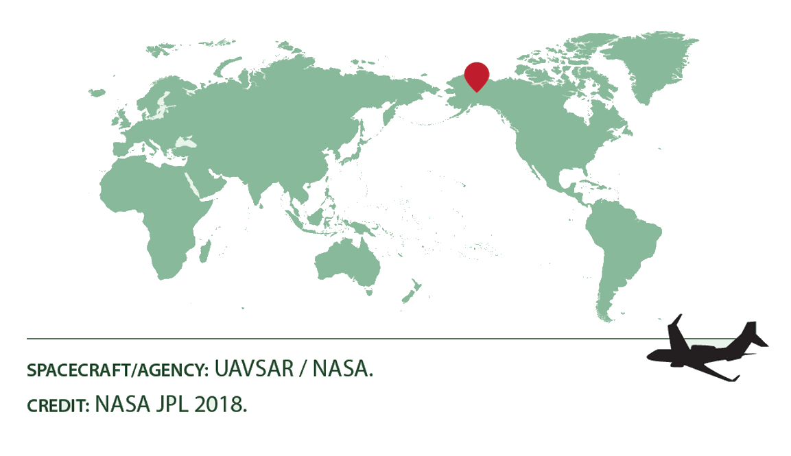 Location map of Delta Junction, Alaska