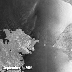 The Bering Strait on September 9, 2002