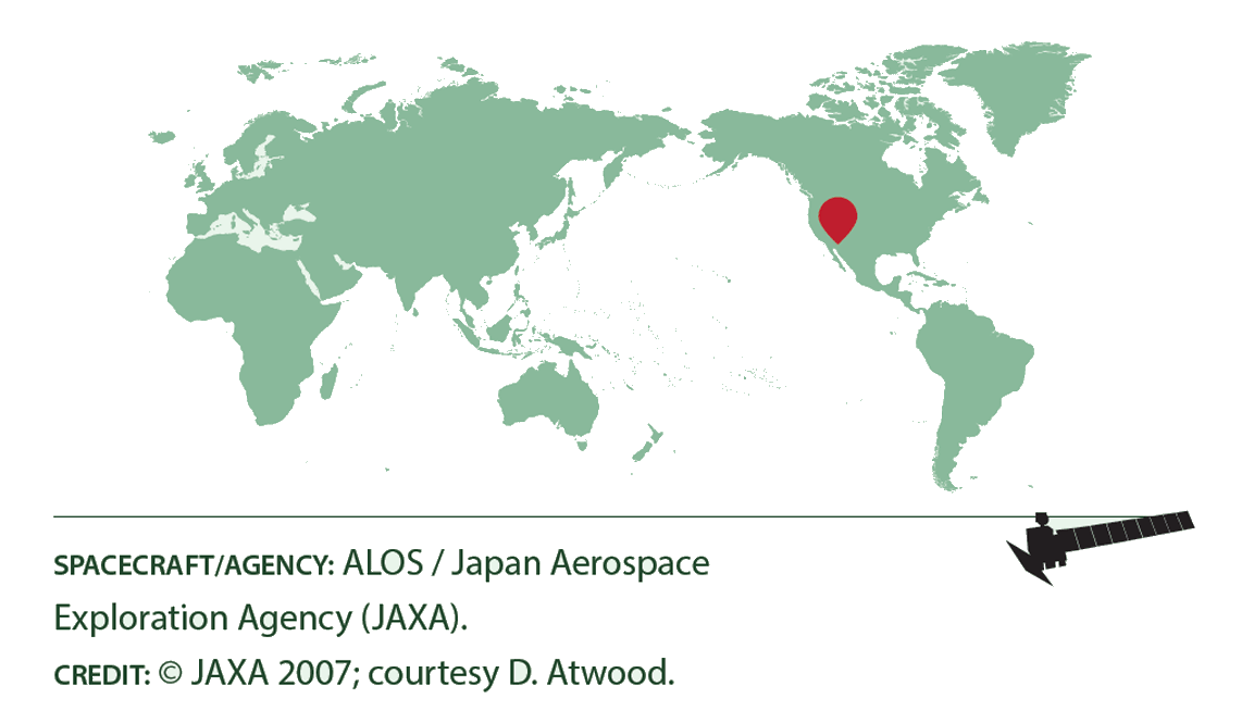 Location map of Southern California and Northern Mexico