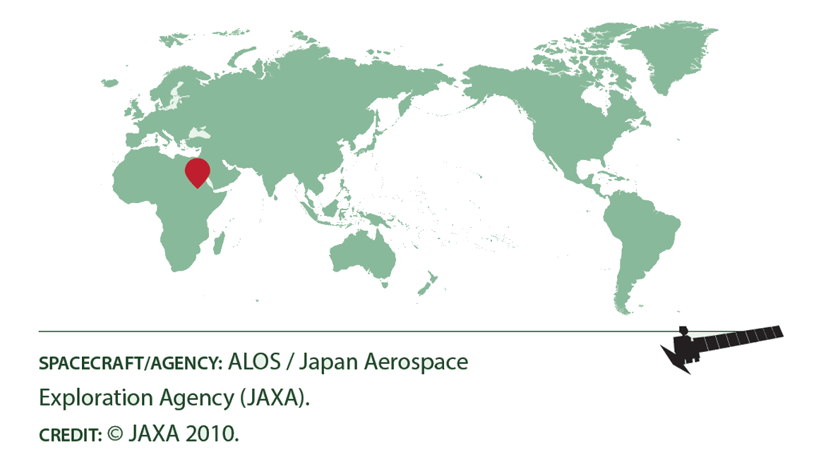 Location map of Sudan