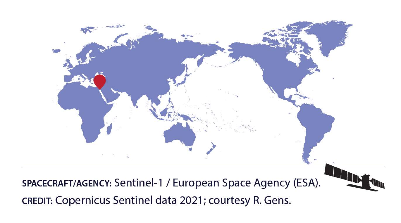 Map location of Suez Canal, Middle East