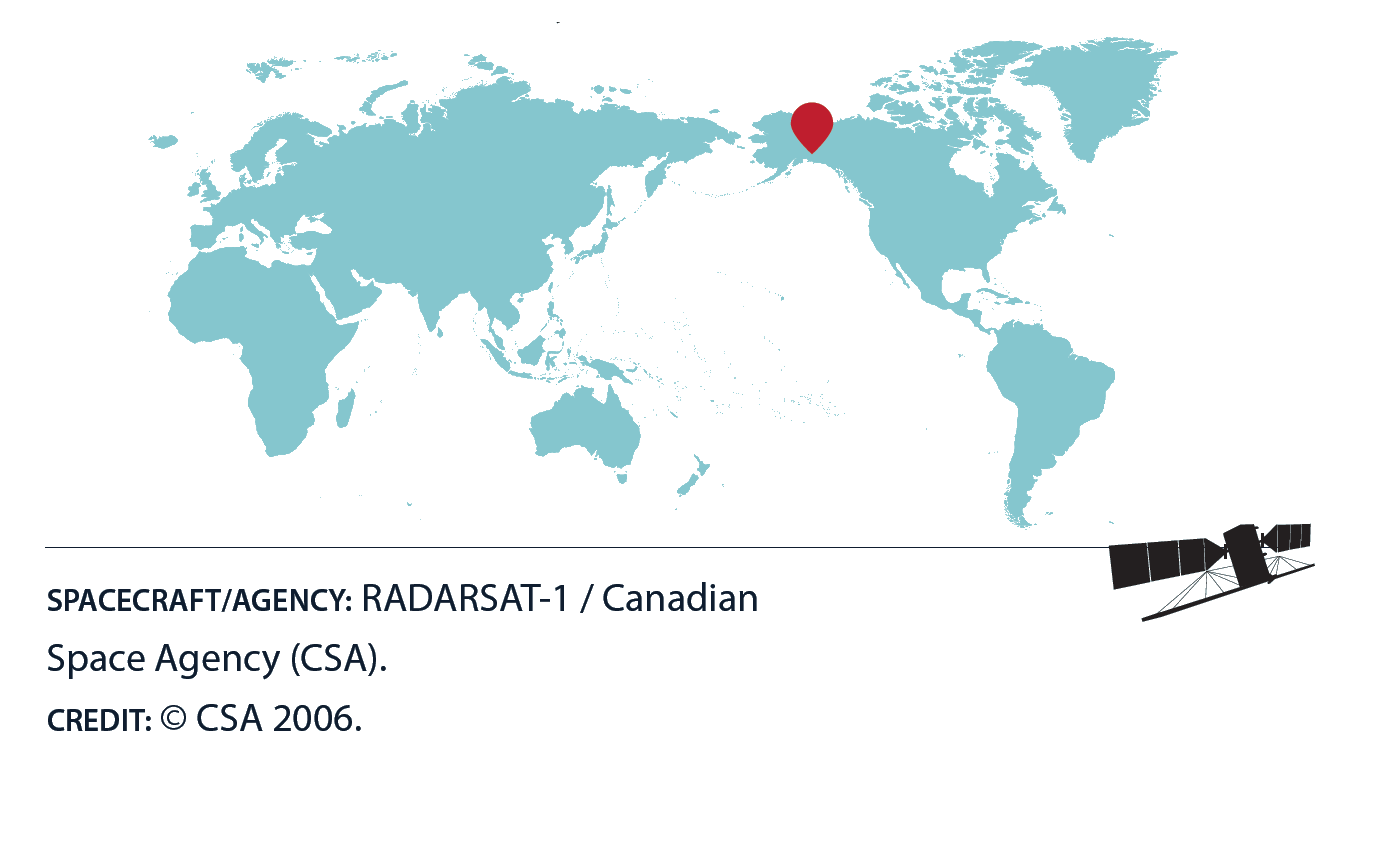Location map of Wrangell St. Elias, Alaska